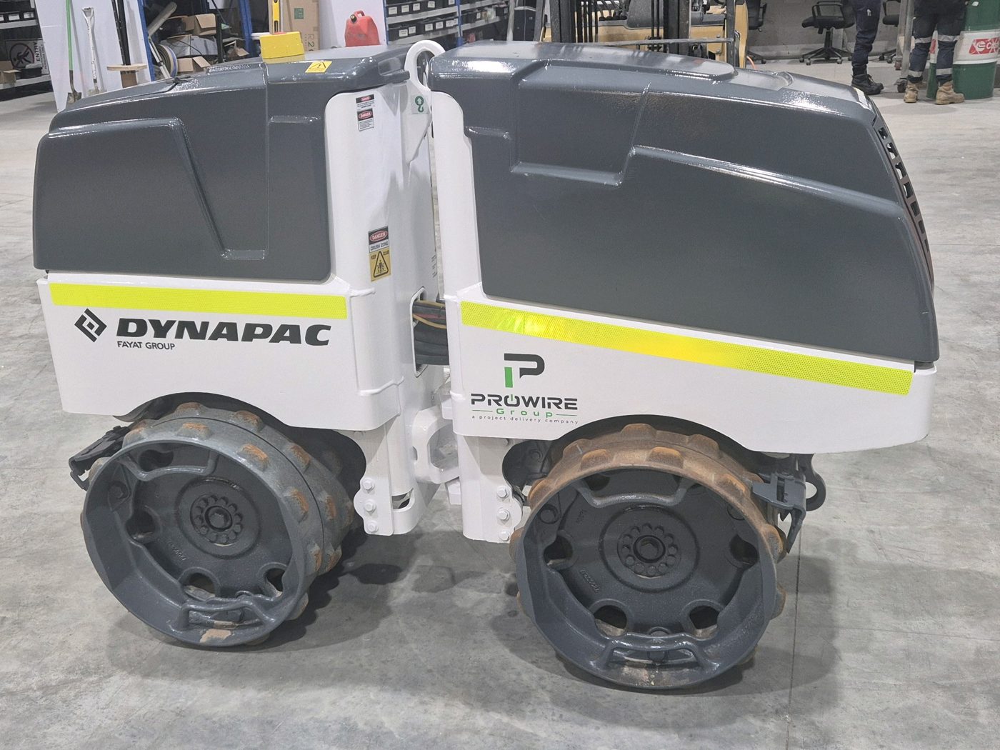 Dynapac D-ONE trench roller