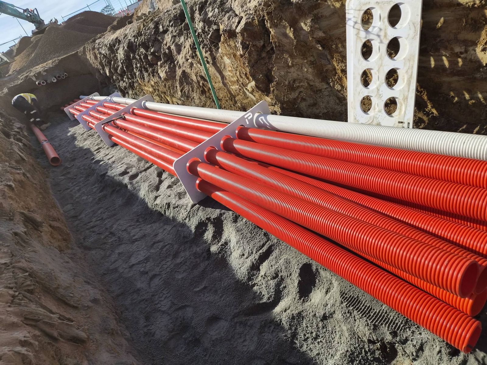 Conduit trench