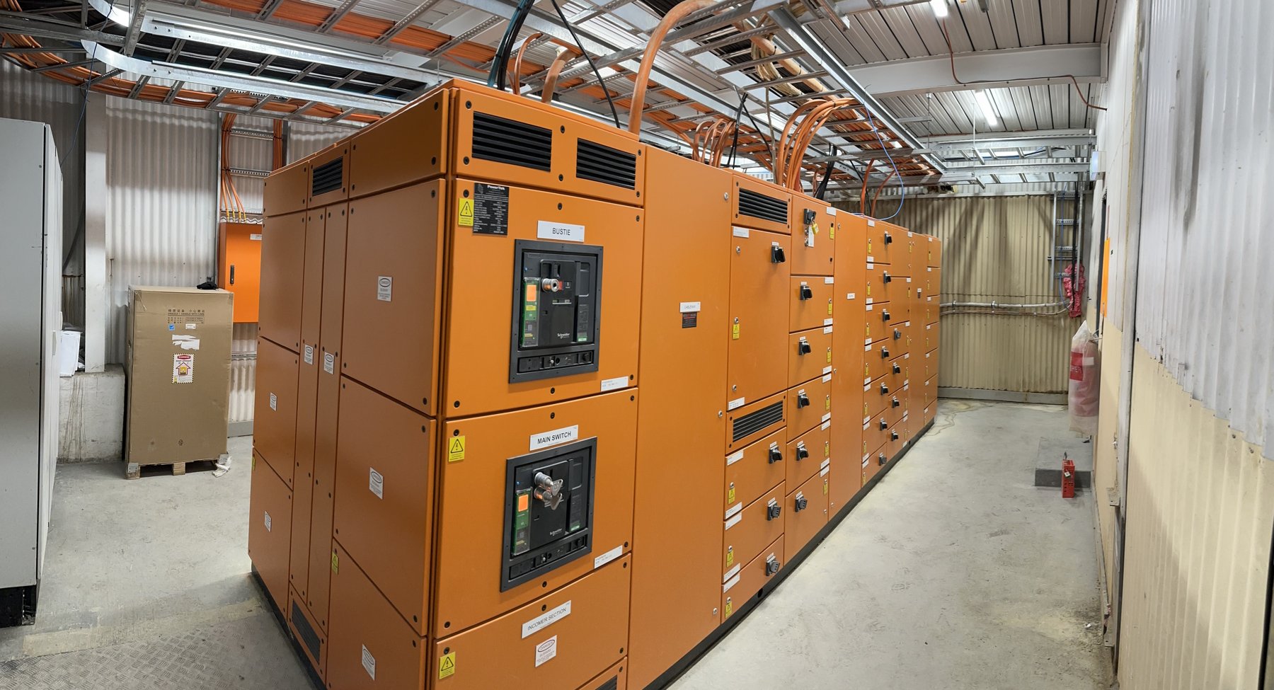 MCC11 switchroom at MMG Rosebery